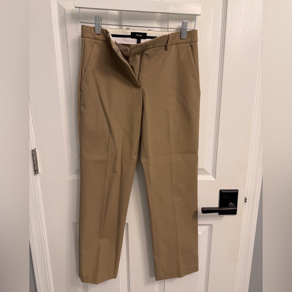 Theory Women’s Khaki Capri’s - 00